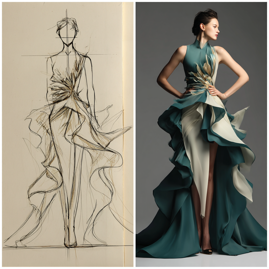 Elegant Drape Study